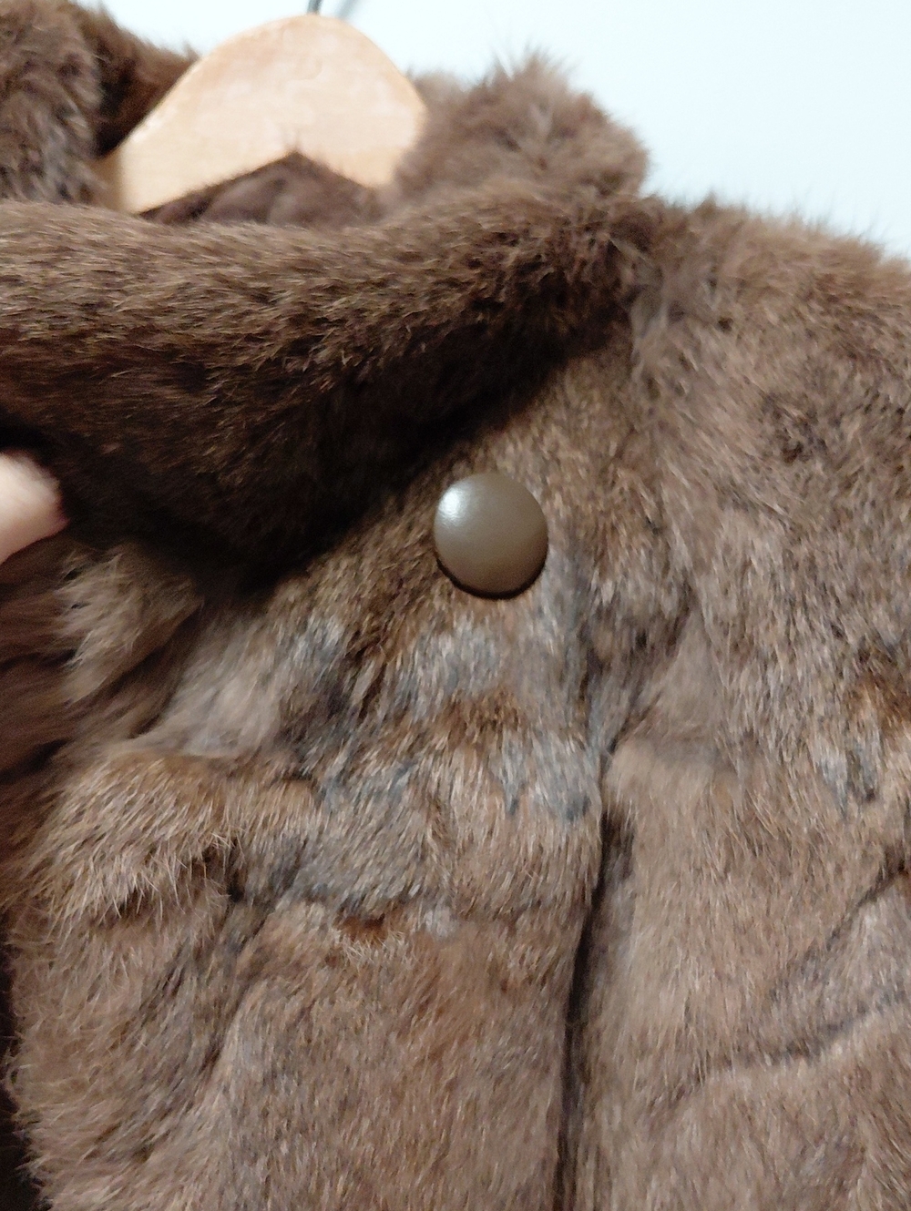 Vintage Brown Rabbit Jacket - Picture 6 of 7